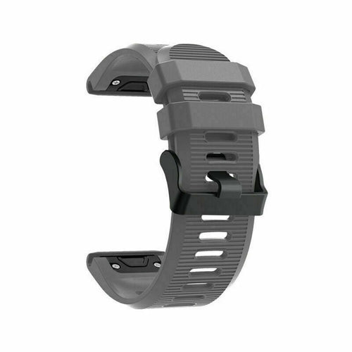 Bracelet silicone Garmin Tactix 7 Pro (gris)