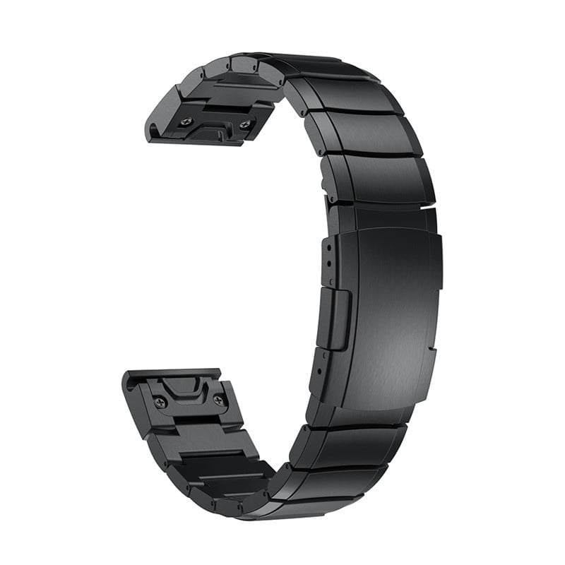 Bracelet acier Garmin Forerunner 745 (noir)