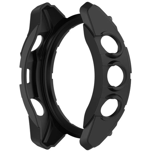 Coque TPU robuste Garmin Fenix 8 - 47mm AMOLED (noir/rouge)