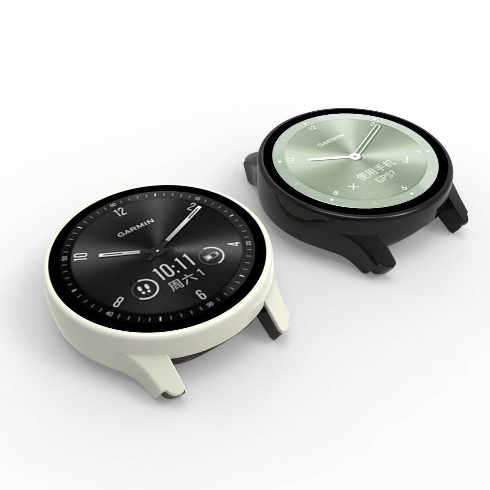 Coque PC avec verre Garmin Vivomove Trend (noir)