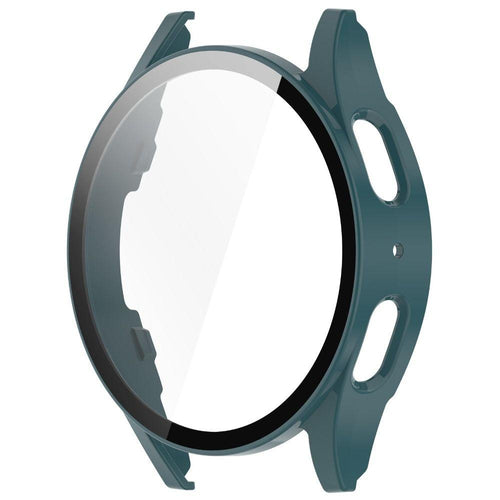 Coque rigide avec verre Samsung Galaxy Watch 7 44mm (vert sapin)