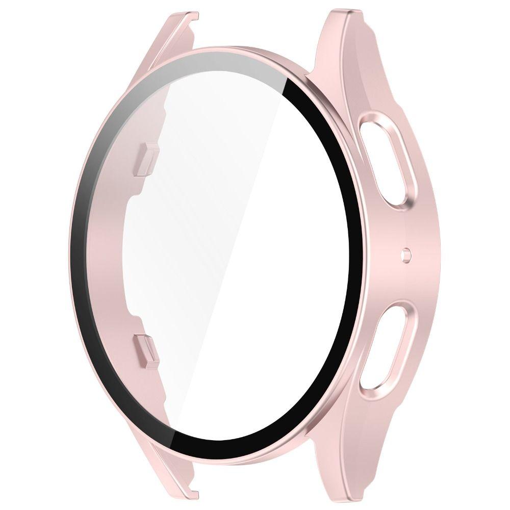Coque rigide avec verre Samsung Galaxy Watch 7 40mm (rose clair)
