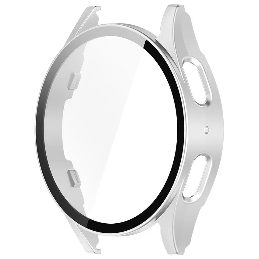 Coque rigide avec verre Samsung Galaxy Watch 7 40mm (argent)