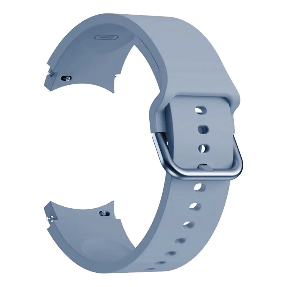 Samsung Galaxy Watch FE Buckled Silicone Strap (Blue)