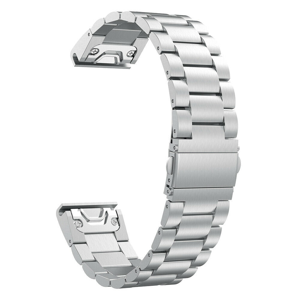 Bracelet acier Garmin Forerunner 970 (argenté)
