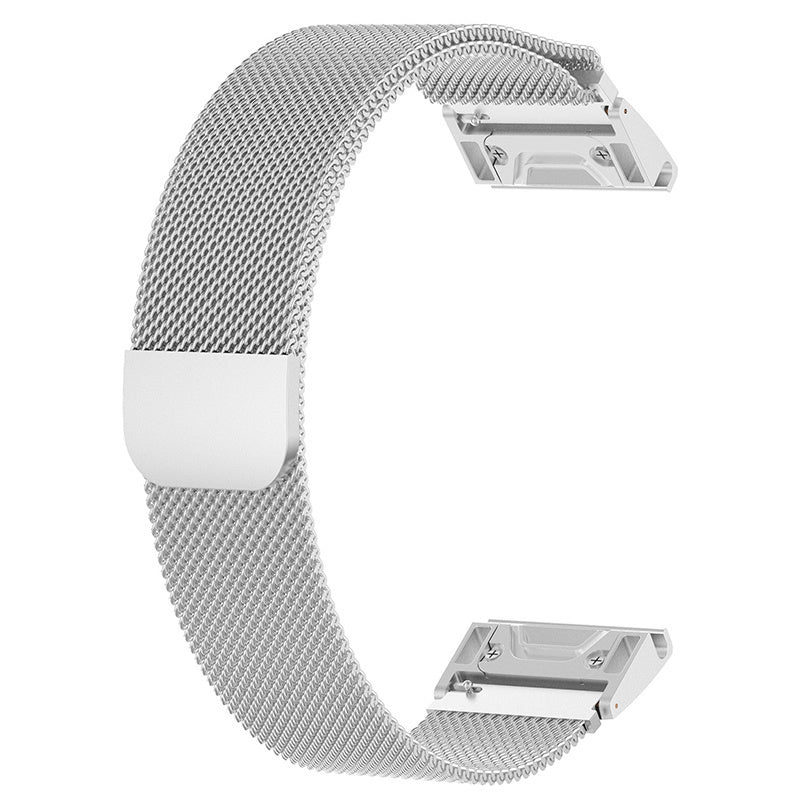 Bracelet milanais Garmin D2 Mach 1 Pro (argent)