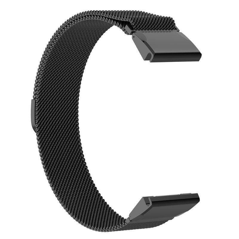 Bracelet Milanais Garmin Tactix 7 Pro (noir)