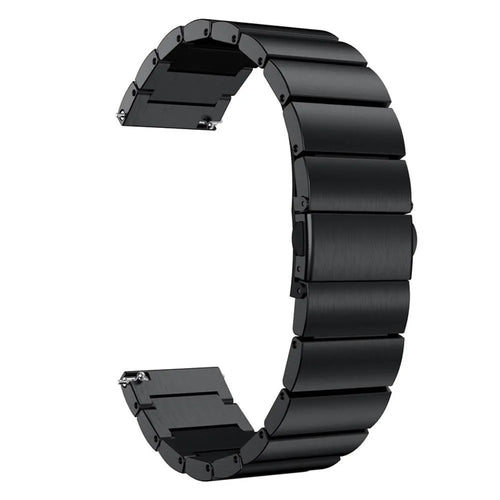 Bracelet acier Amazfit Bip 3 (Pro) (noir)