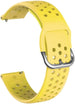 Bracelet silicone avec trous Amazfit GTS 3 (jaune)