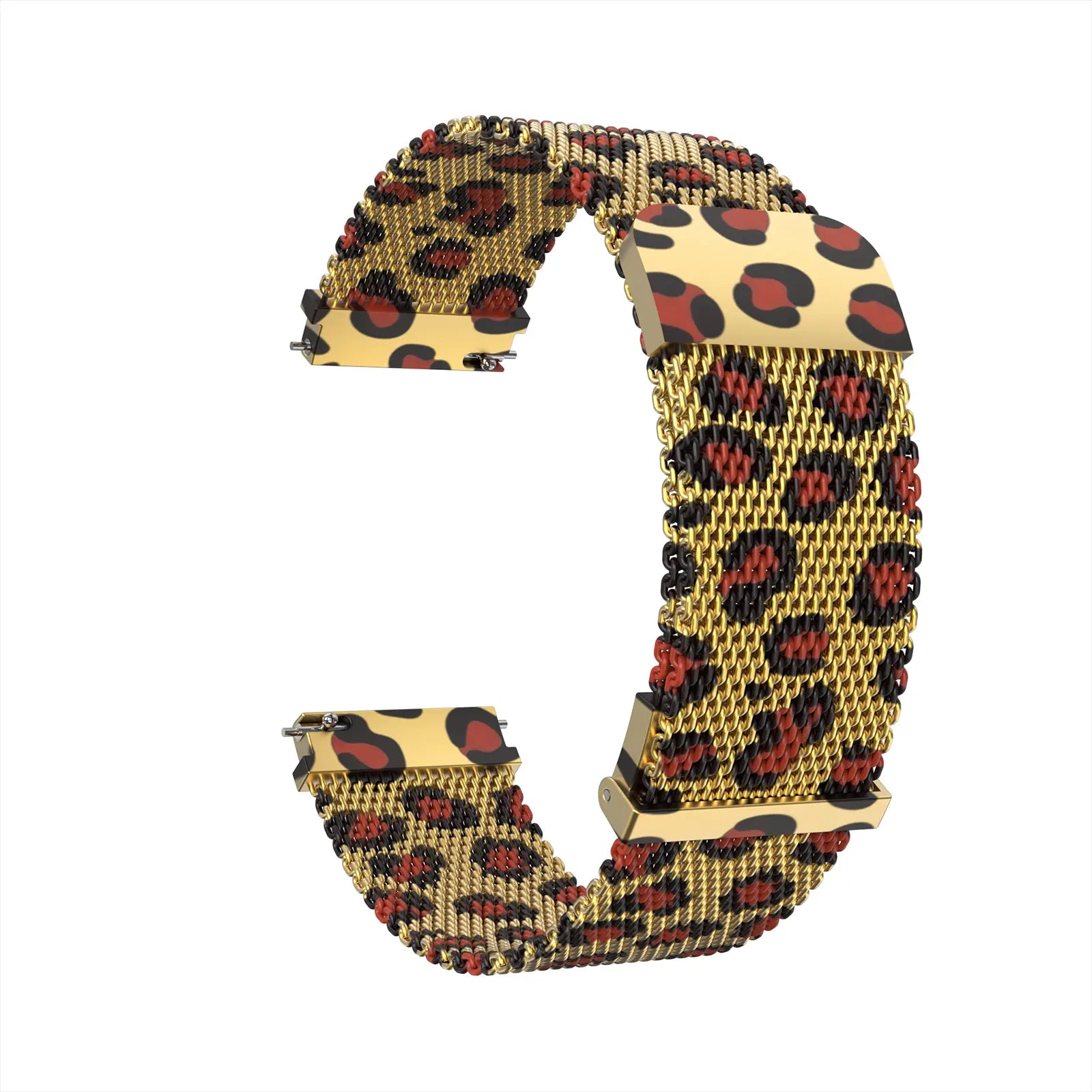 Garmin Vivomove 3 Milanese Strap (Gold Leopard)