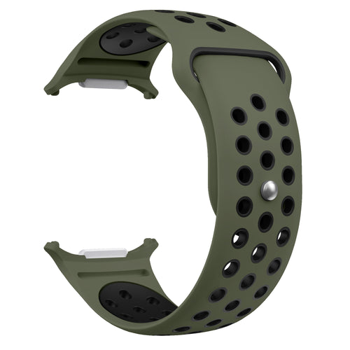Bracelet sport Samsung Galaxy Watch Ultra 2 (vert militaire/multicolore)