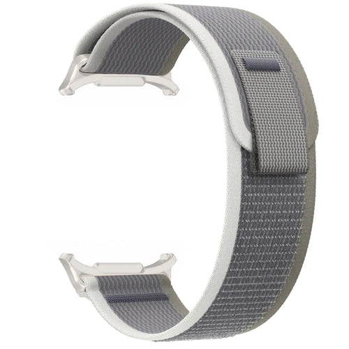 Bracelet nylon trail Samsung Galaxy Watch Ultra 2 (gris)