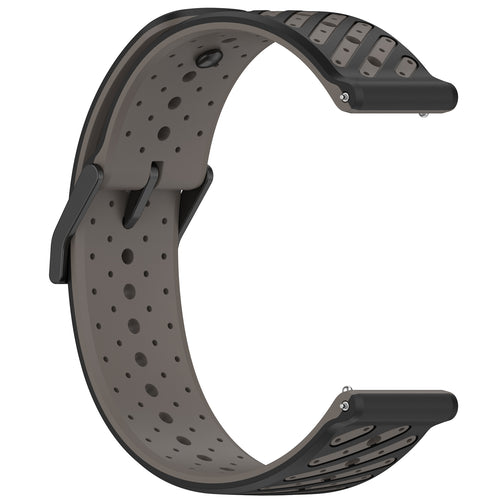 Bracelet silicone à rayures Huawei Watch GT 7 Pro (gris)