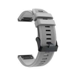 Bracelet silicone Garmin Instinct E - 45mm (gris)