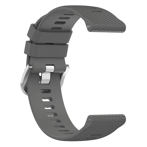 Bracelet silicone Garmin Vivoactive 6 (gris foncé)