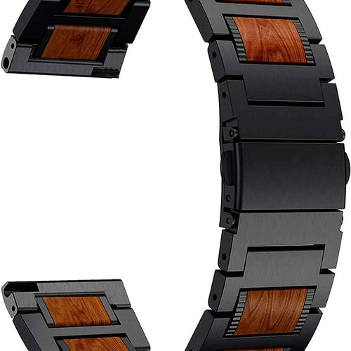 Bracelet bois/acier Coros Apex 2 Pro (noir)