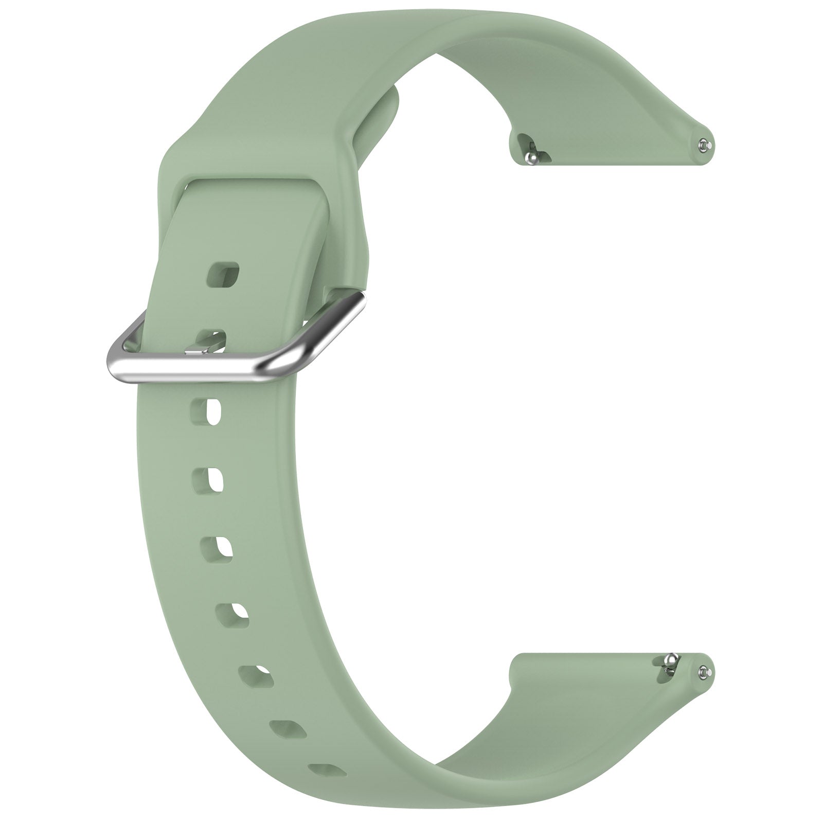 Coros Apex 4 - 46mm Silicone Buckle Strap (Green)