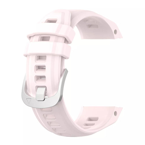Silicone Strap, pink, without a watch, 3/4 front view