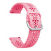 Bracelet silicone à motifs Polar Ignite 3 (rose vif)