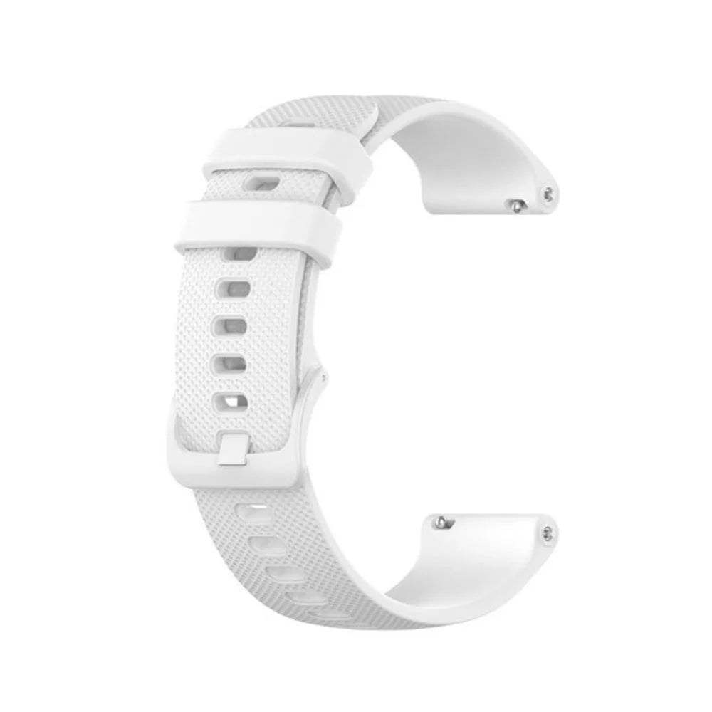 Bracelet silicone 'Premium' Suunto Run (blanc)