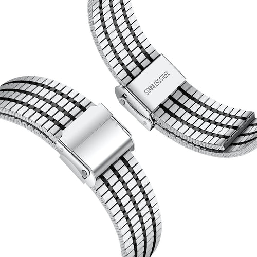 Bracelet acier fine Polar Vantage M3 (argent/noir)