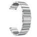 Bracelet montre 22mm métal  - universel (argent)