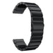 Bracelet montre 22mm métal  - universel (noir)