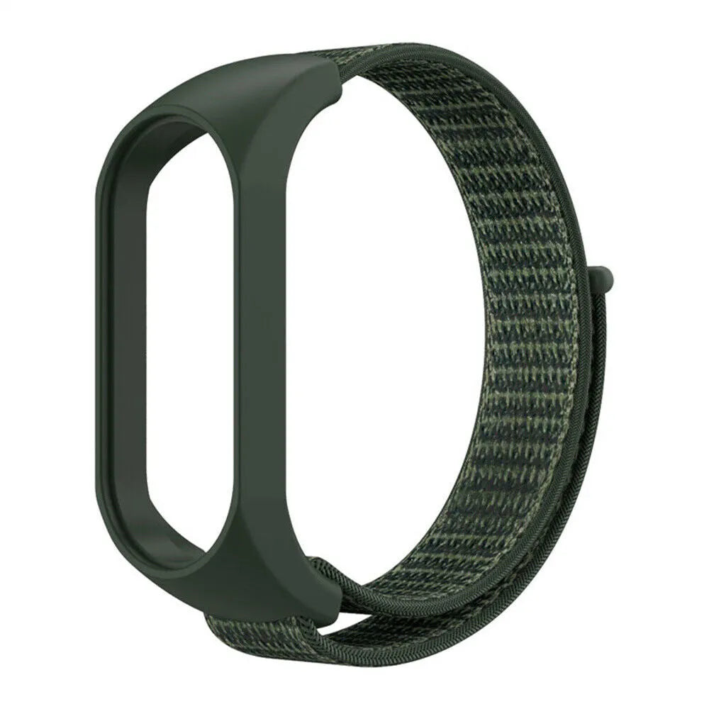 Nylon Strap, army green, without a watch, 3/4 front view