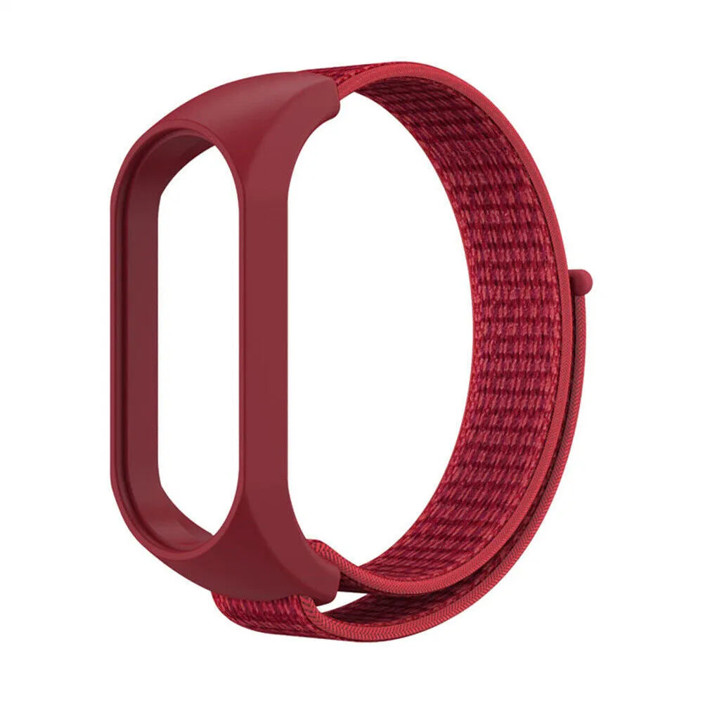 Nylon Strap, red, without a watch, 3/4 front view