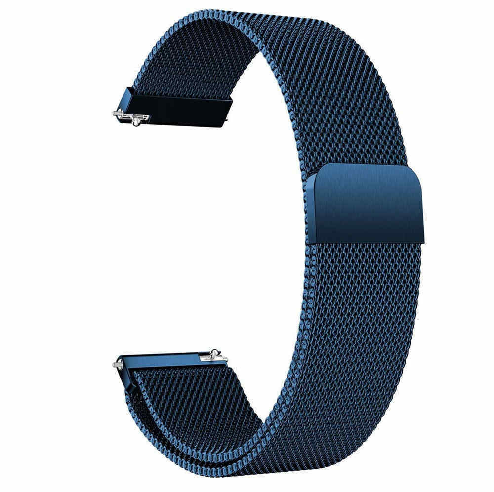 Bracelet milanais Samsung Galaxy Watch 5 Pro (bleu)