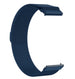 Bracelet montre 22mm milanais - universel (bleu)