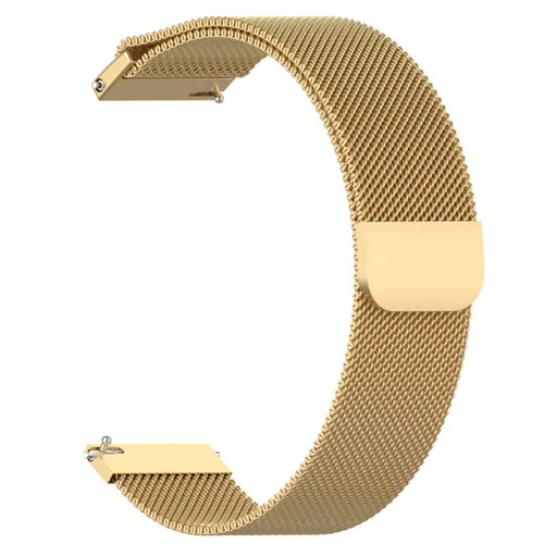 Bracelet milanais Coros Pace 3 (or)