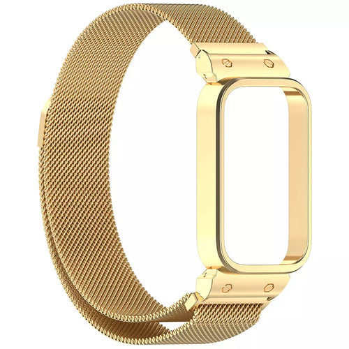Bracelet Milanais Xiaomi Smart Band 9 Active (or)