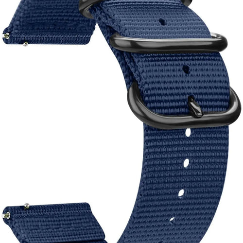 Bracelet nylon avec boucle Amazfit GTR Mini (bleu)