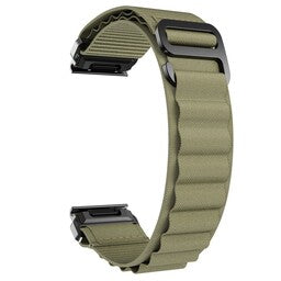 Bracelet Alpine Garmin Instinct 3 - 50mm (vert olive)