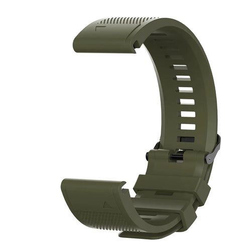 Bracelet silicone Coros Vertix 2 / 2s (vert olive)