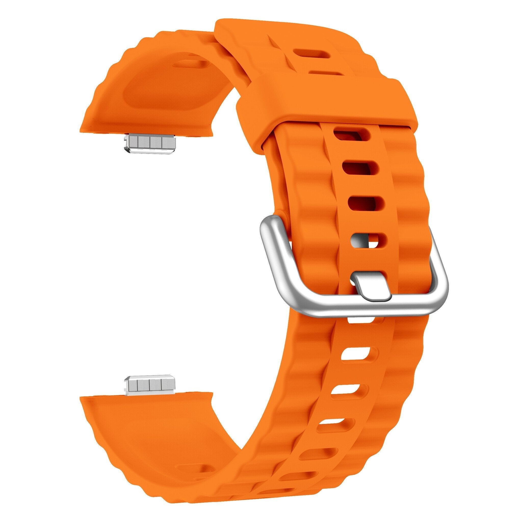 Bracelet silicone Classic Huawei Watch Fit 4 Pro (orange)