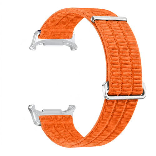 Nylon Air Strap, orange, without a watch, 3/4 front view