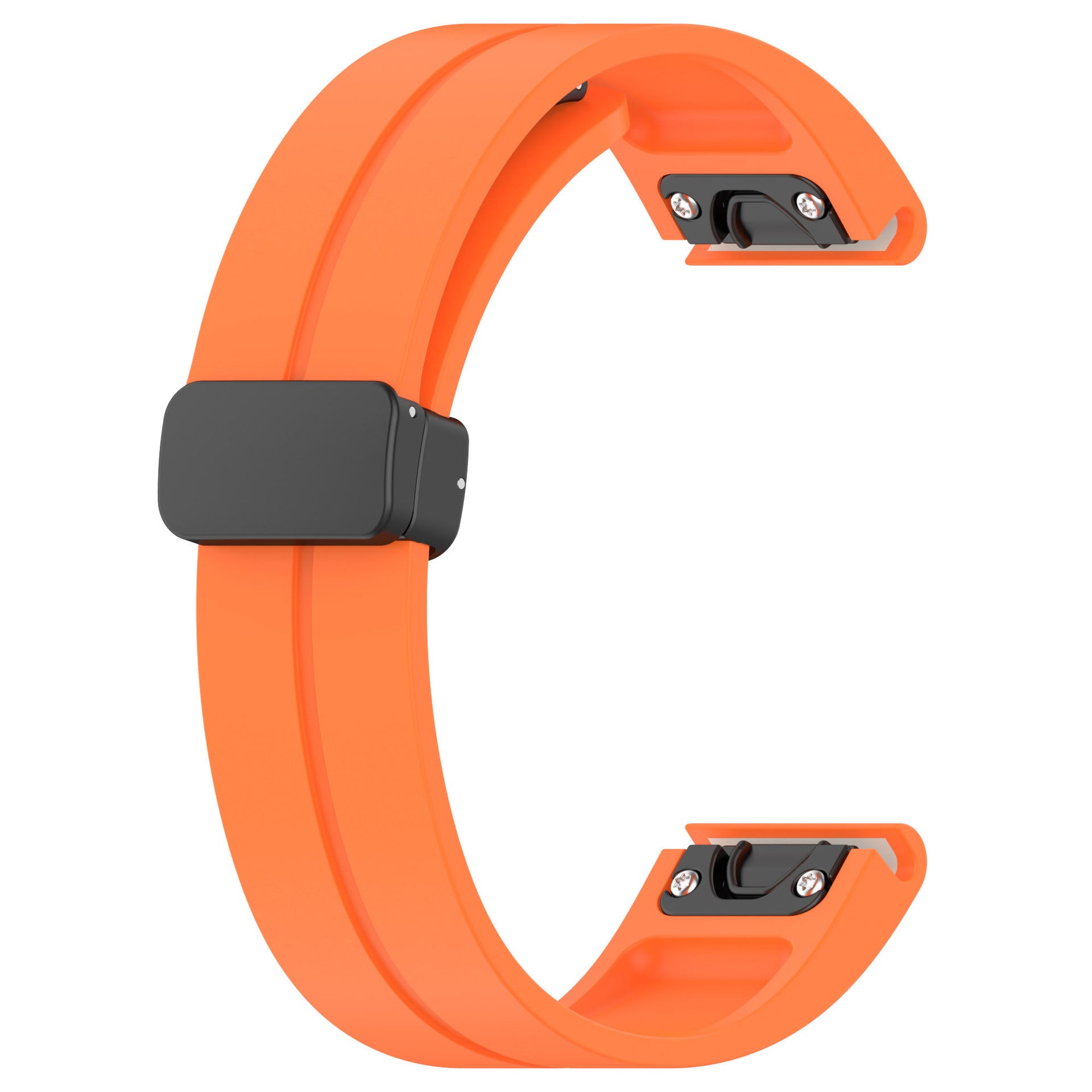 Bracelet silicone avec boucle-D Garmin D2 Bravo (orange)