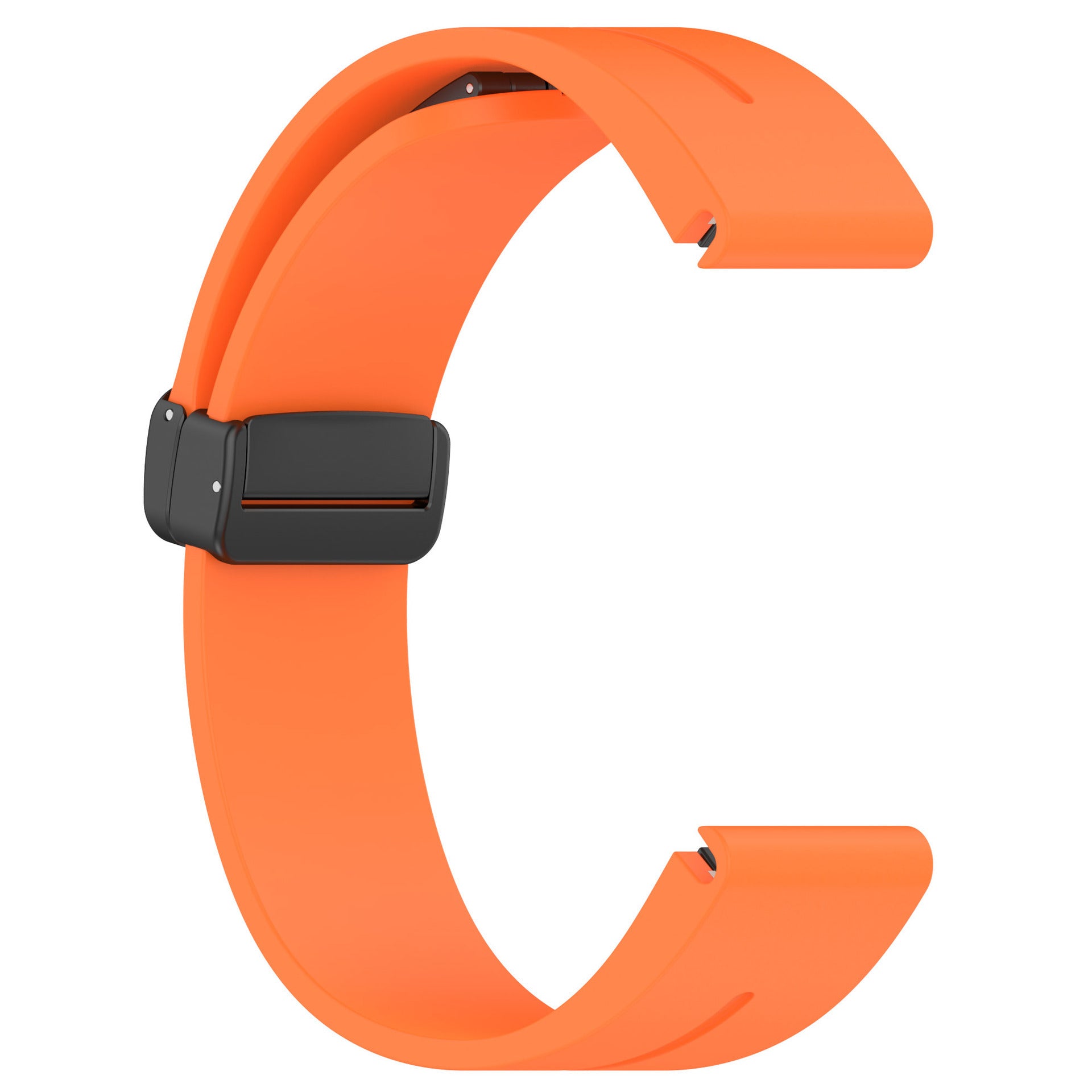 Bracelet silicone avec boucle-D Garmin Epix Pro (Gen 2) 51mm (orange)