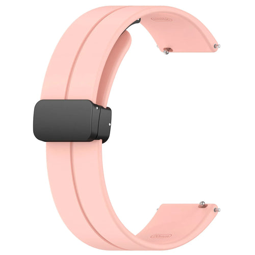Bracelet silicone avec boucle Amazfit GTS 4 (rose)