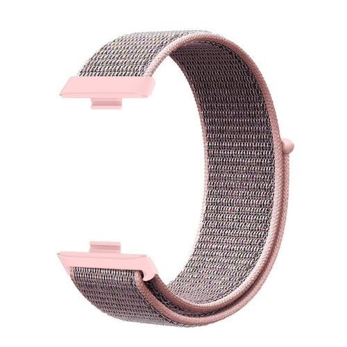 Bracelet nylon Huawei Watch Fit 5 (rose sable)