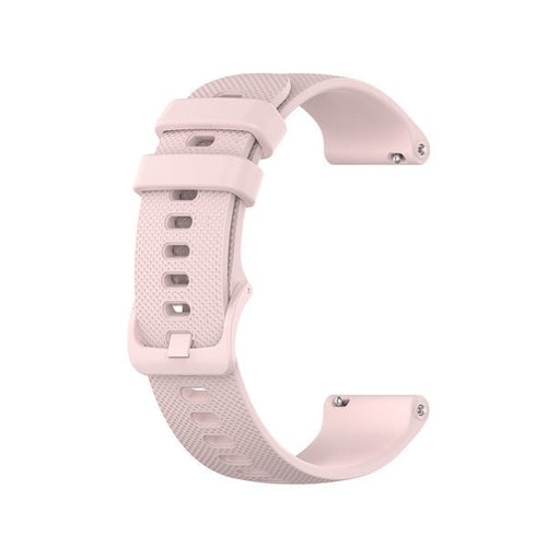 Premium Silicone Strap, pink, without a watch, 3/4 front view