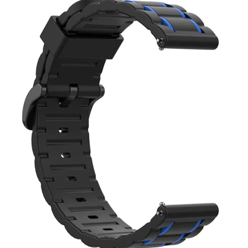 Bracelet sport avec boucle Amazfit Bip U (Pro) (noir/bleu)