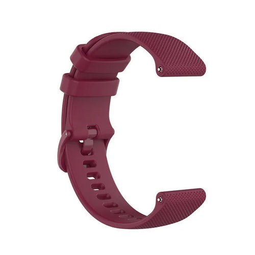 Bracelet silicone 'Premium' Coros Pace 3 (bordeaux)