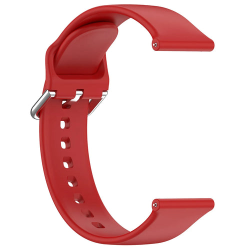 Bracelet silicone avec boucle Coros Apex 4 - 46mm (rouge)