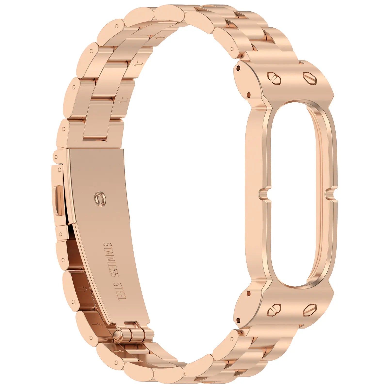 Bracelet acier Fitbit Air (or rose)