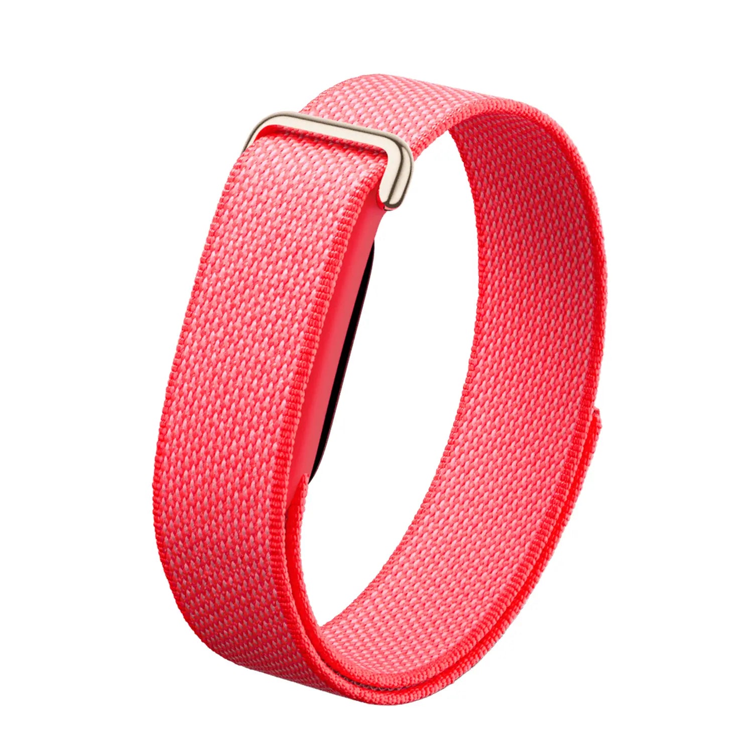 fitbit air nylon band rose red