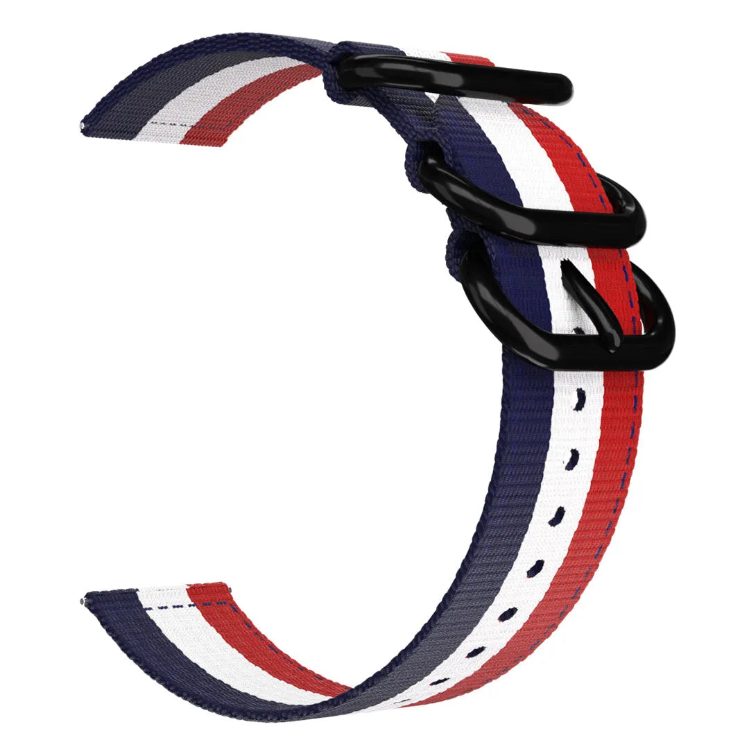 Bracelet nylon à boucle Suunto Nautic S (tricolore)