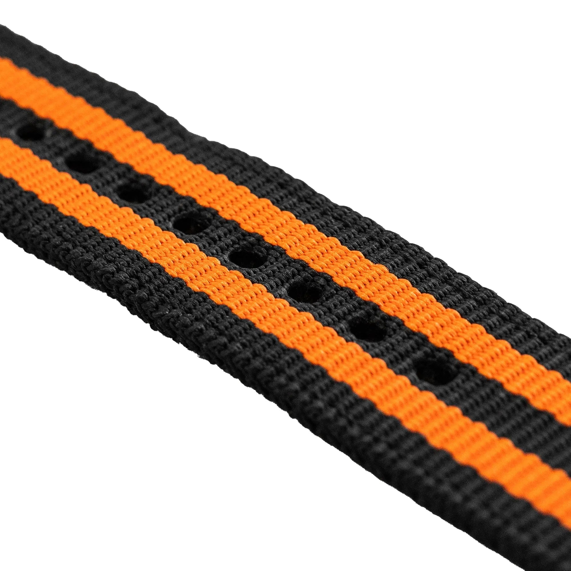 Bracelet nylon avec boucle Suunto 9 Peak Pro (noir/orange)
